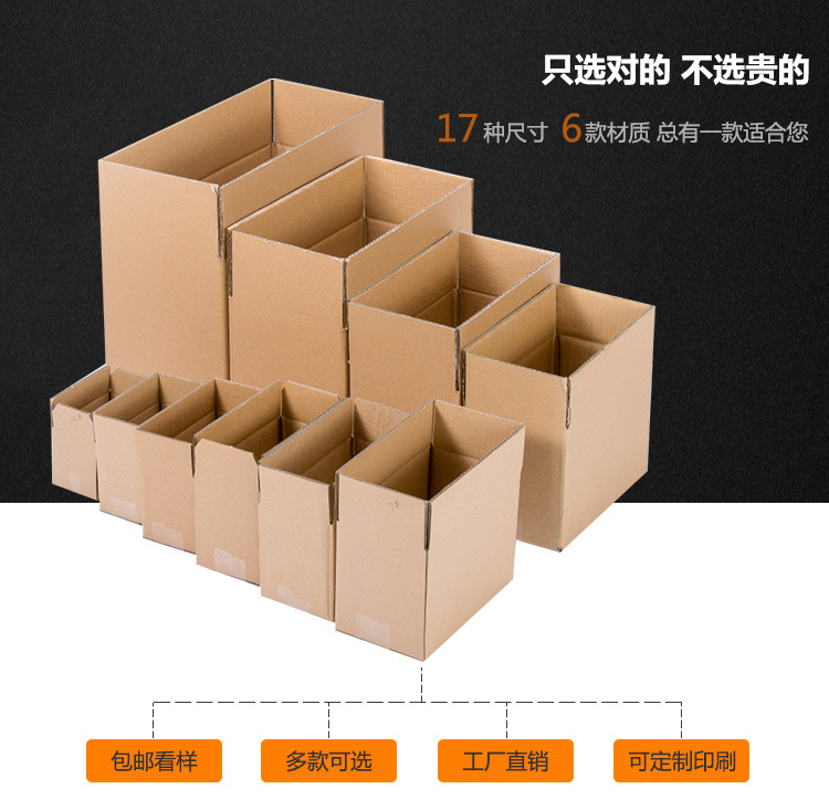 上海纸箱厂了解纸箱分类以及作用